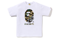 1ST CAMO CRAZY BY BATHING APE TEE MENS