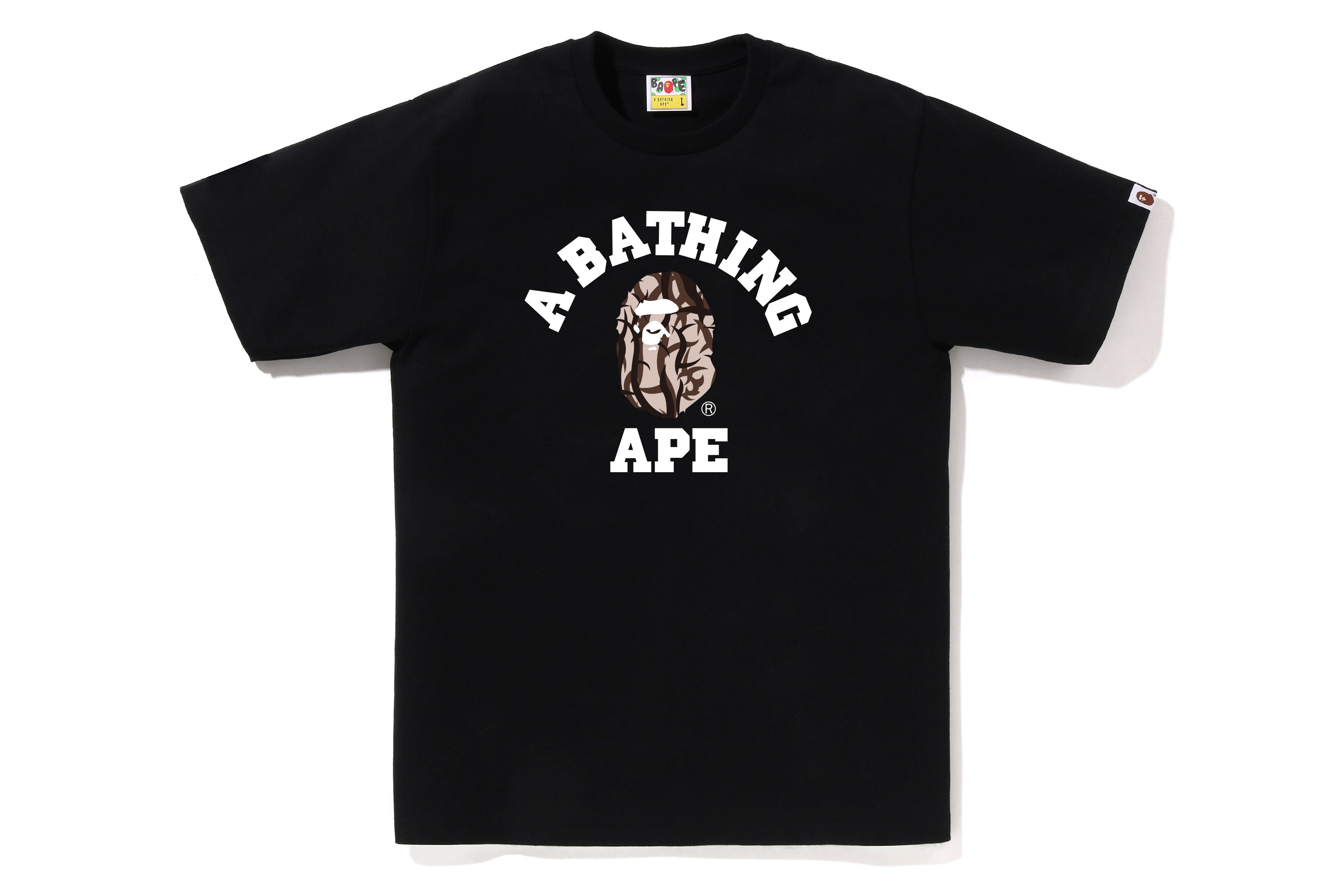 TRIAL CAMO COLLEGE TEE MENS – eu.bape.com