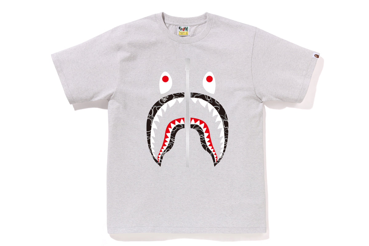NEON CAMO SHARK TEE