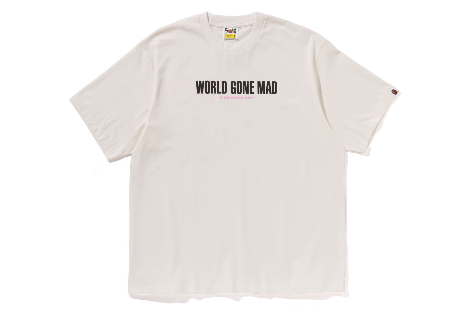 SLOGAN RELAXED FIT TEE – eu.bape.com