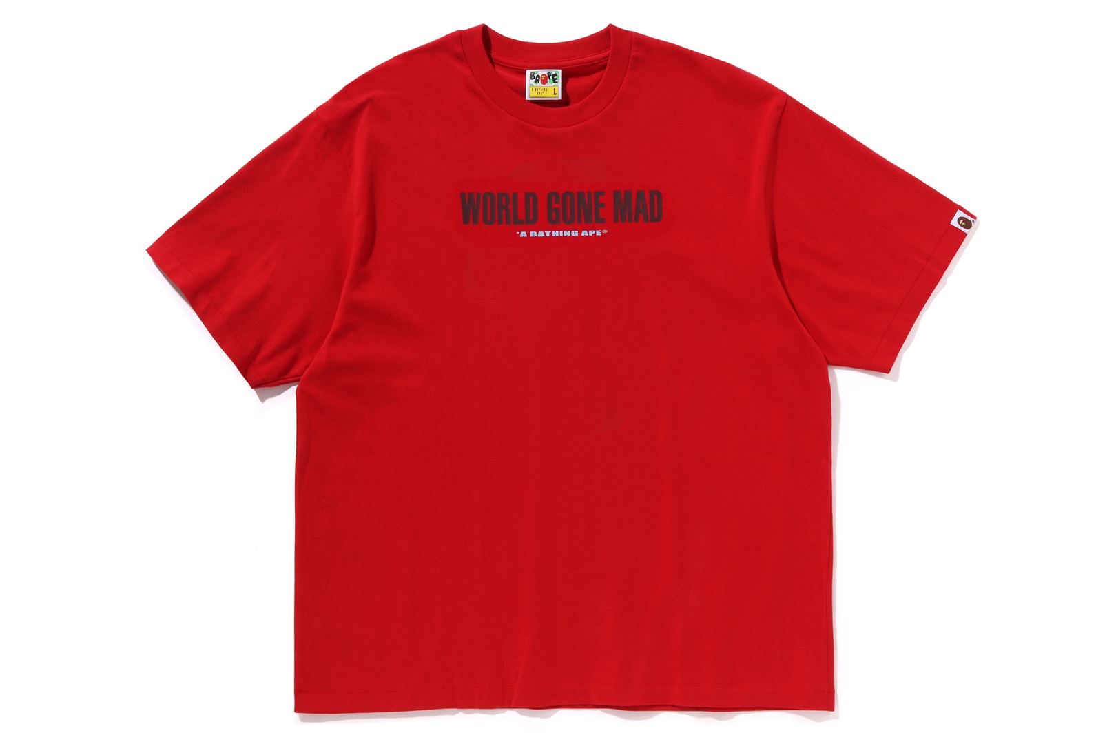 SLOGAN RELAXED FIT TEE – eu.bape.com