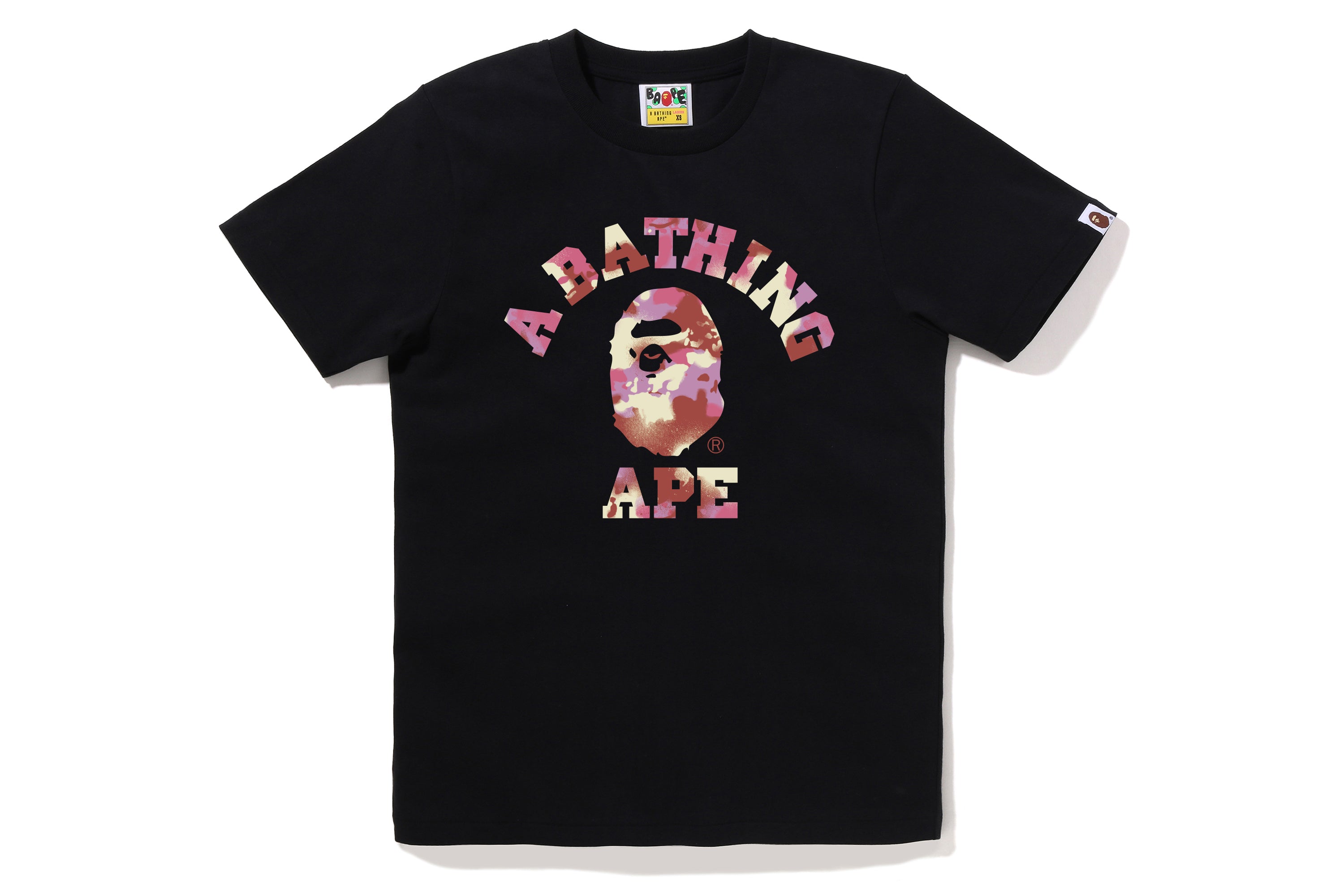 MAP CAMO COLLEGE TEE LADIES – eu.bape.com