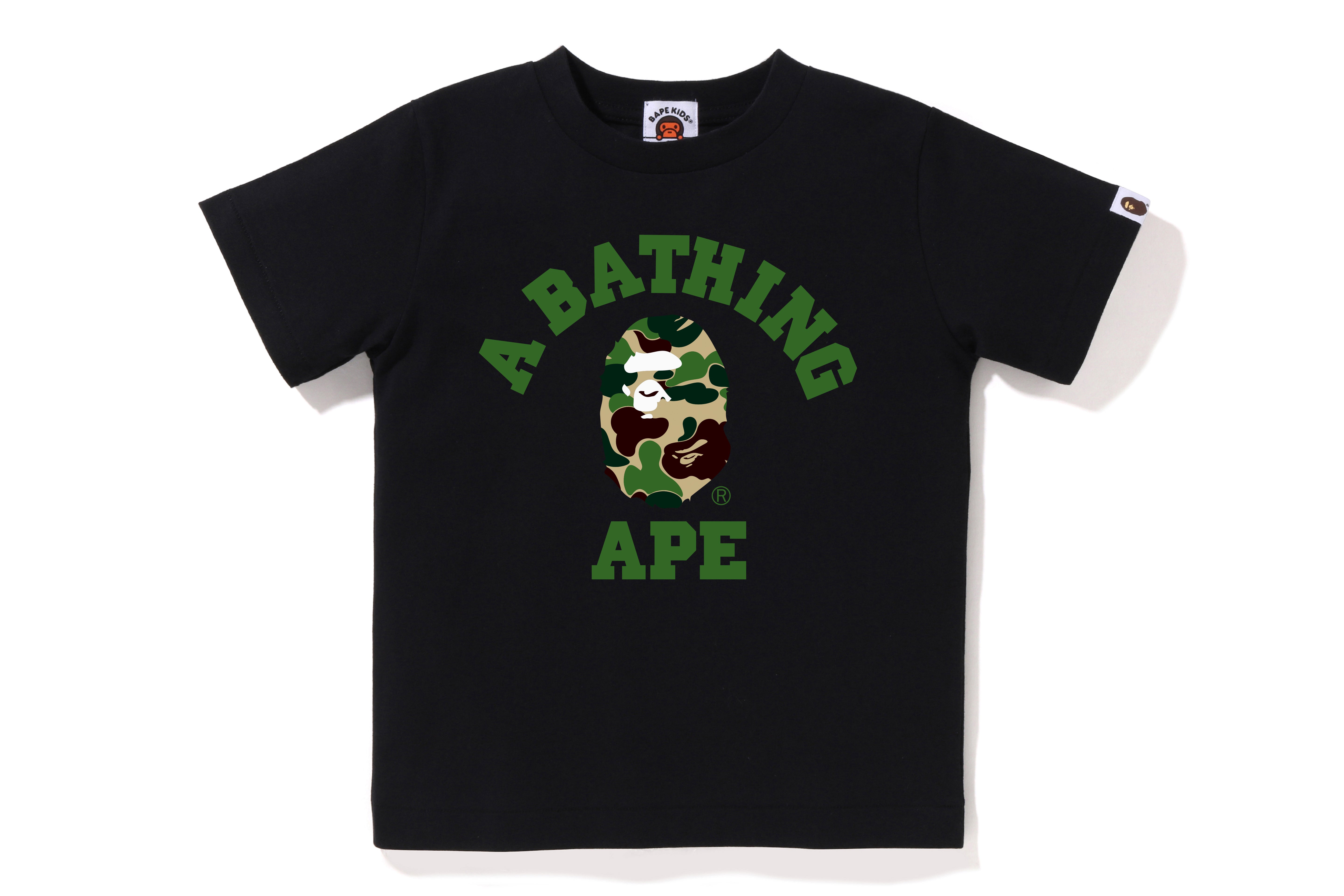 ABC CAMO COLLEGE TEE KIDS – eu.bape.com