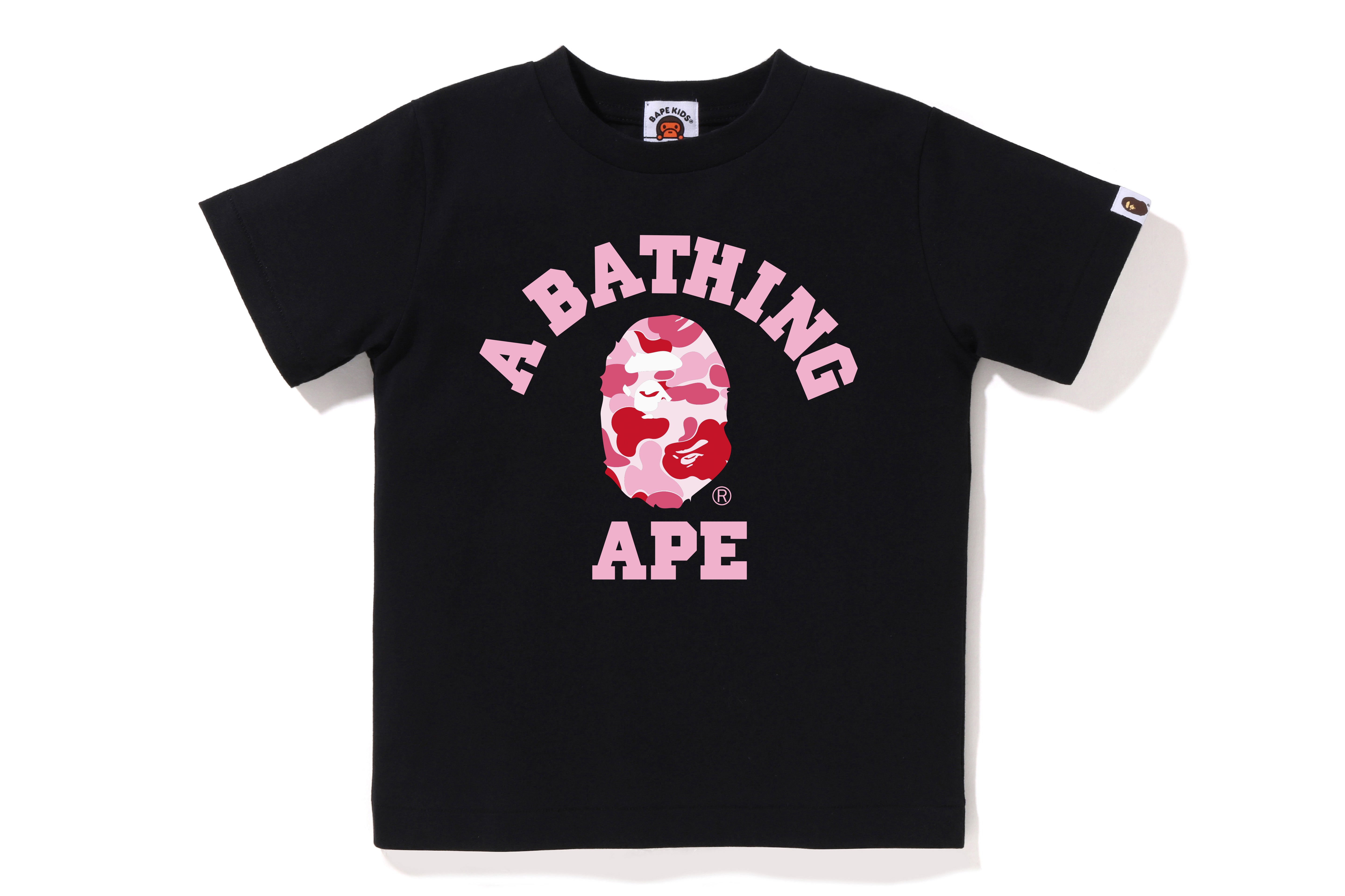 ABC CAMO COLLEGE TEE KIDS – eu.bape.com
