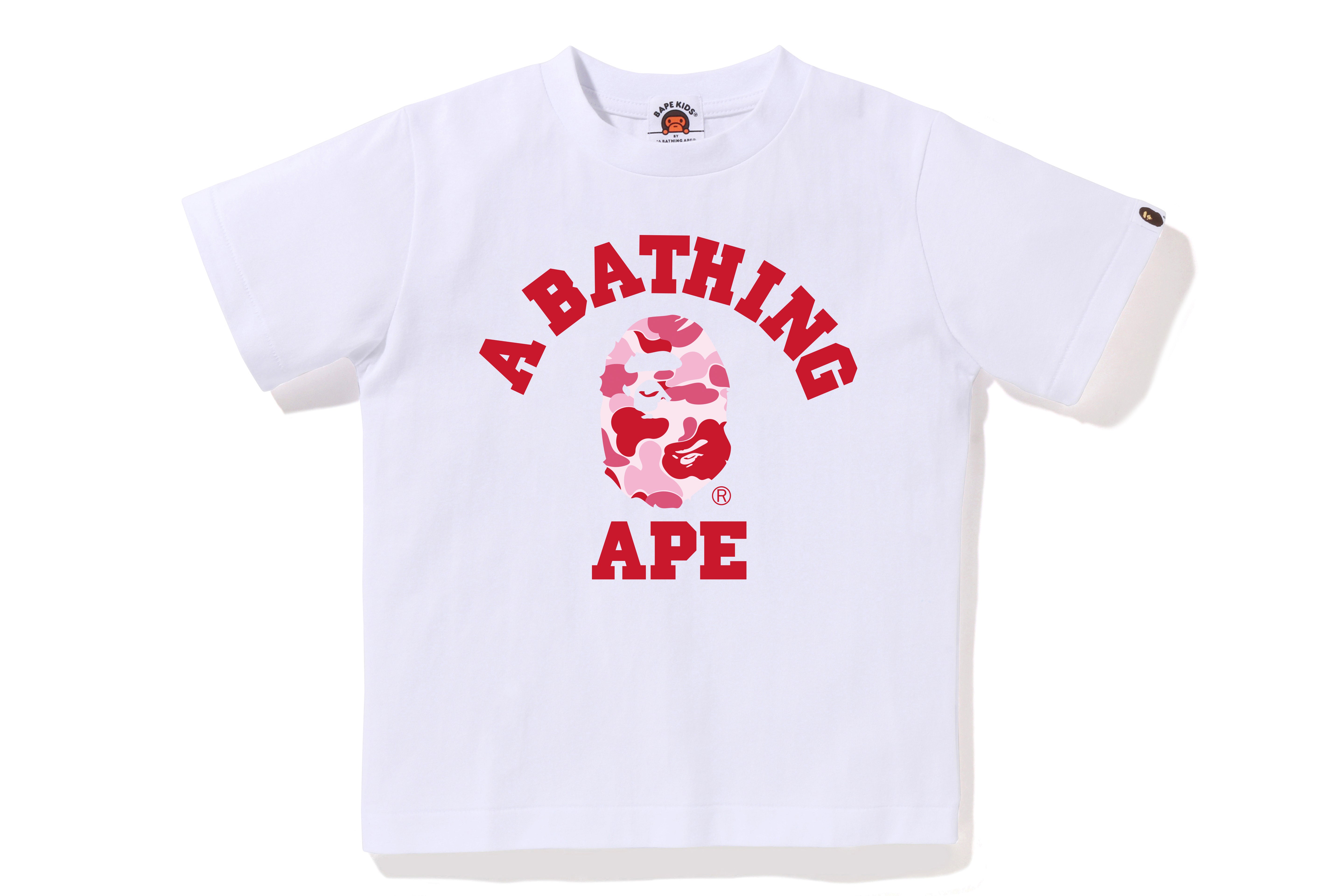 ABC CAMO COLLEGE TEE KIDS – eu.bape.com