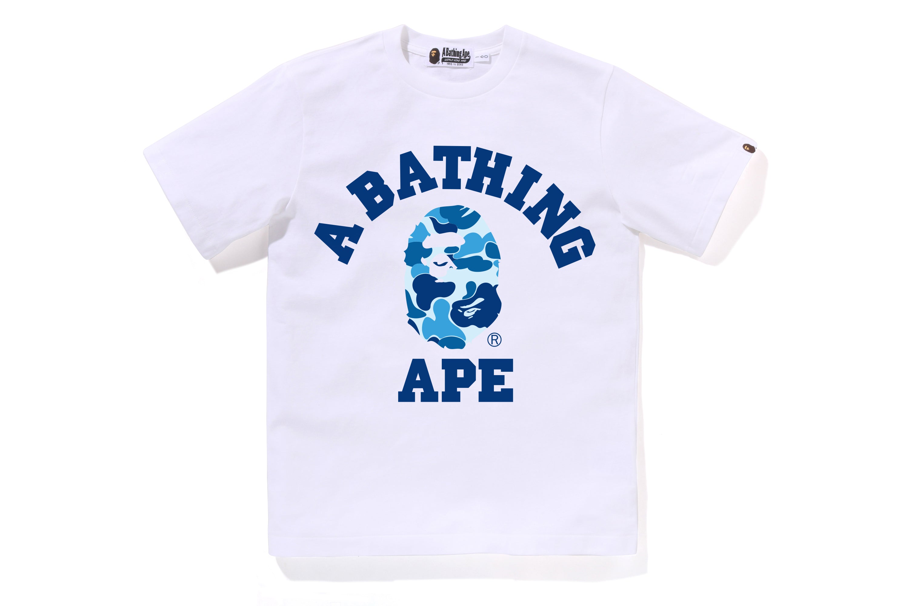 ABC CAMO COLLEGE TEE JR – eu.bape.com