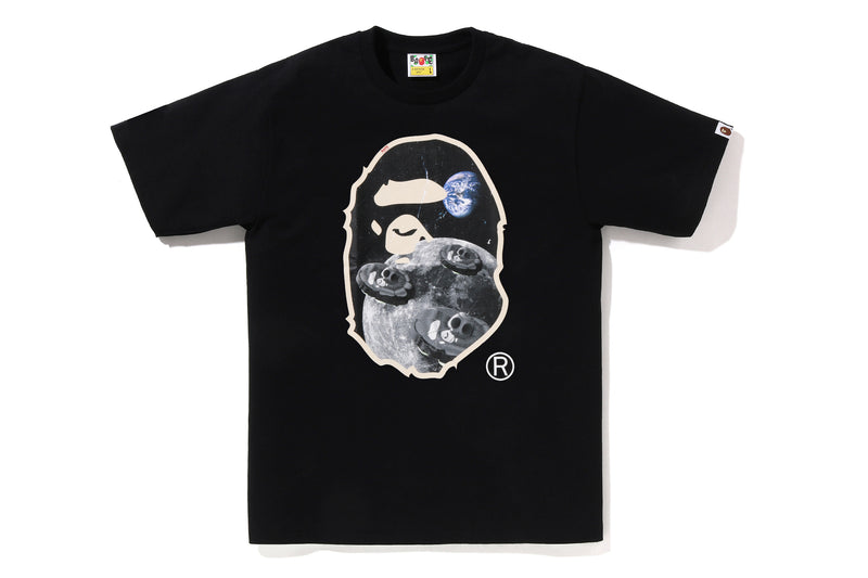MOON APE HEAD OLD PHOTO TEE