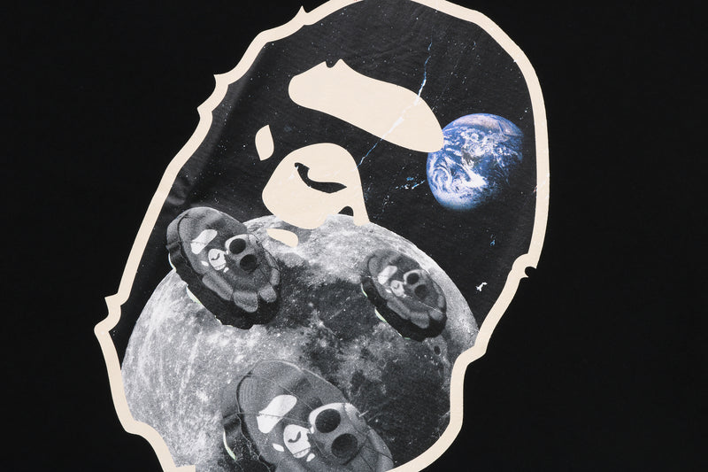 MOON APE HEAD OLD PHOTO TEE