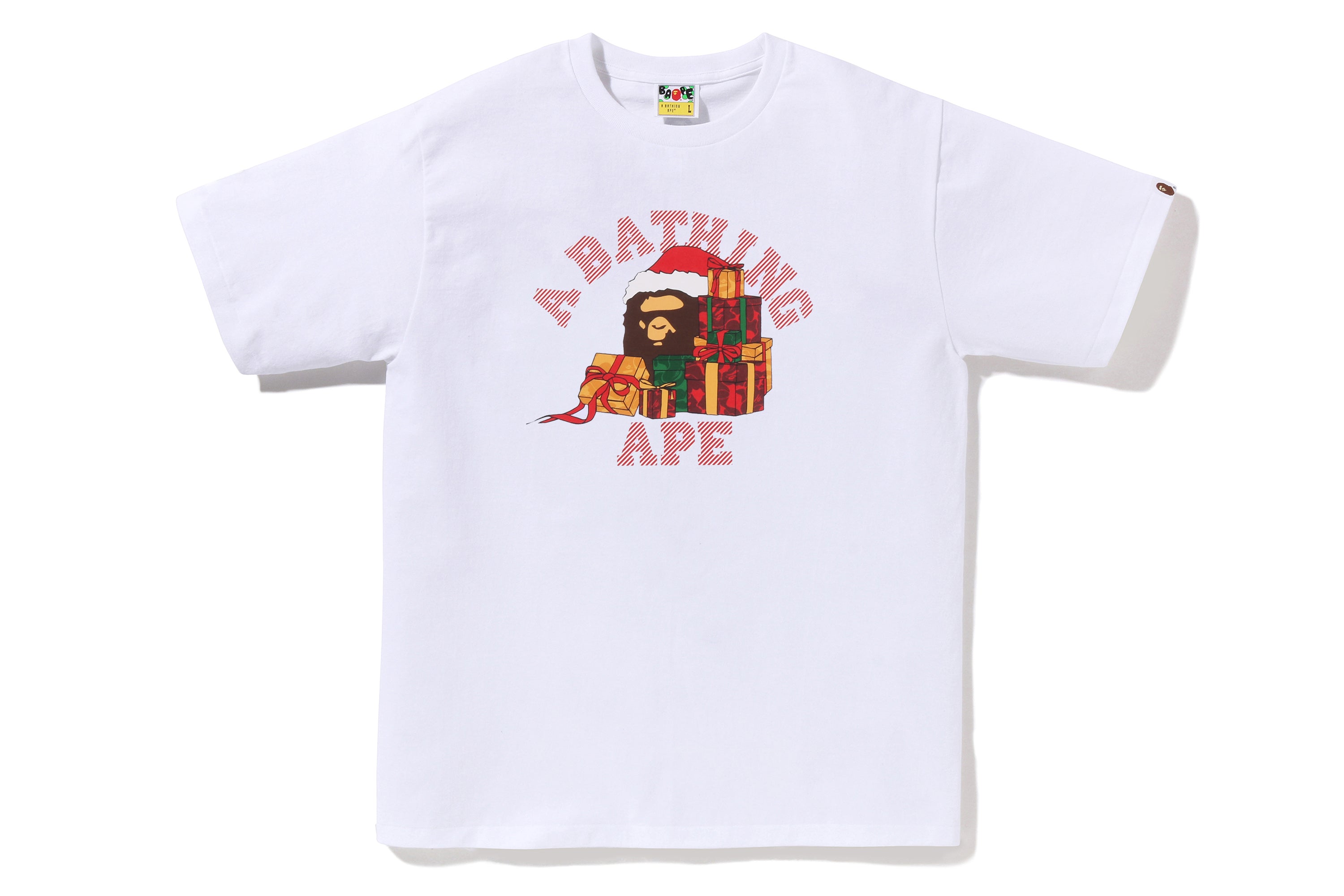 PRESENT BOX COLLEGE TEE – eu.bape.com