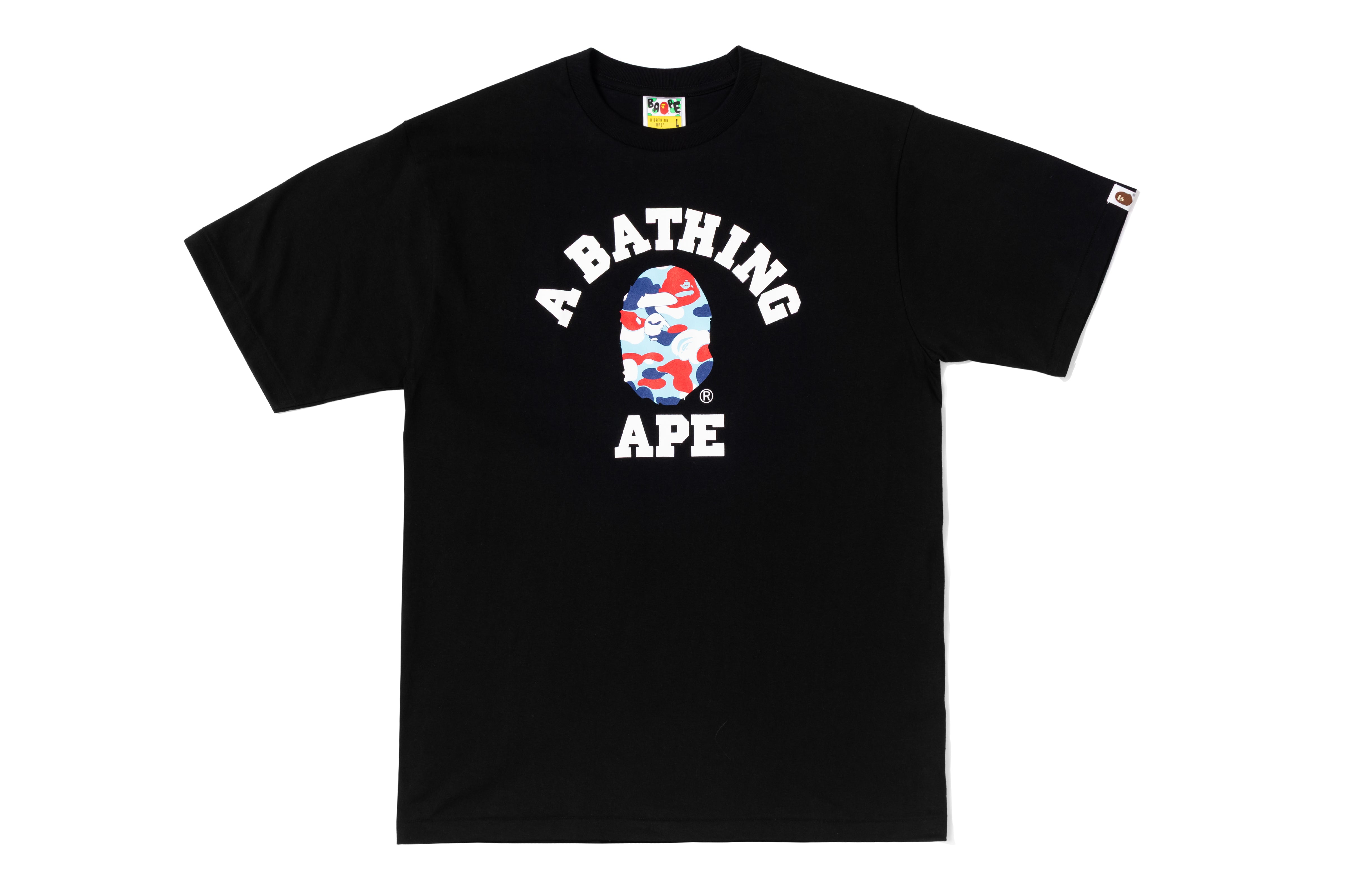 BAPE STORE PARIS 6TH ANNIV. COLLEGE TEE – eu.bape.com