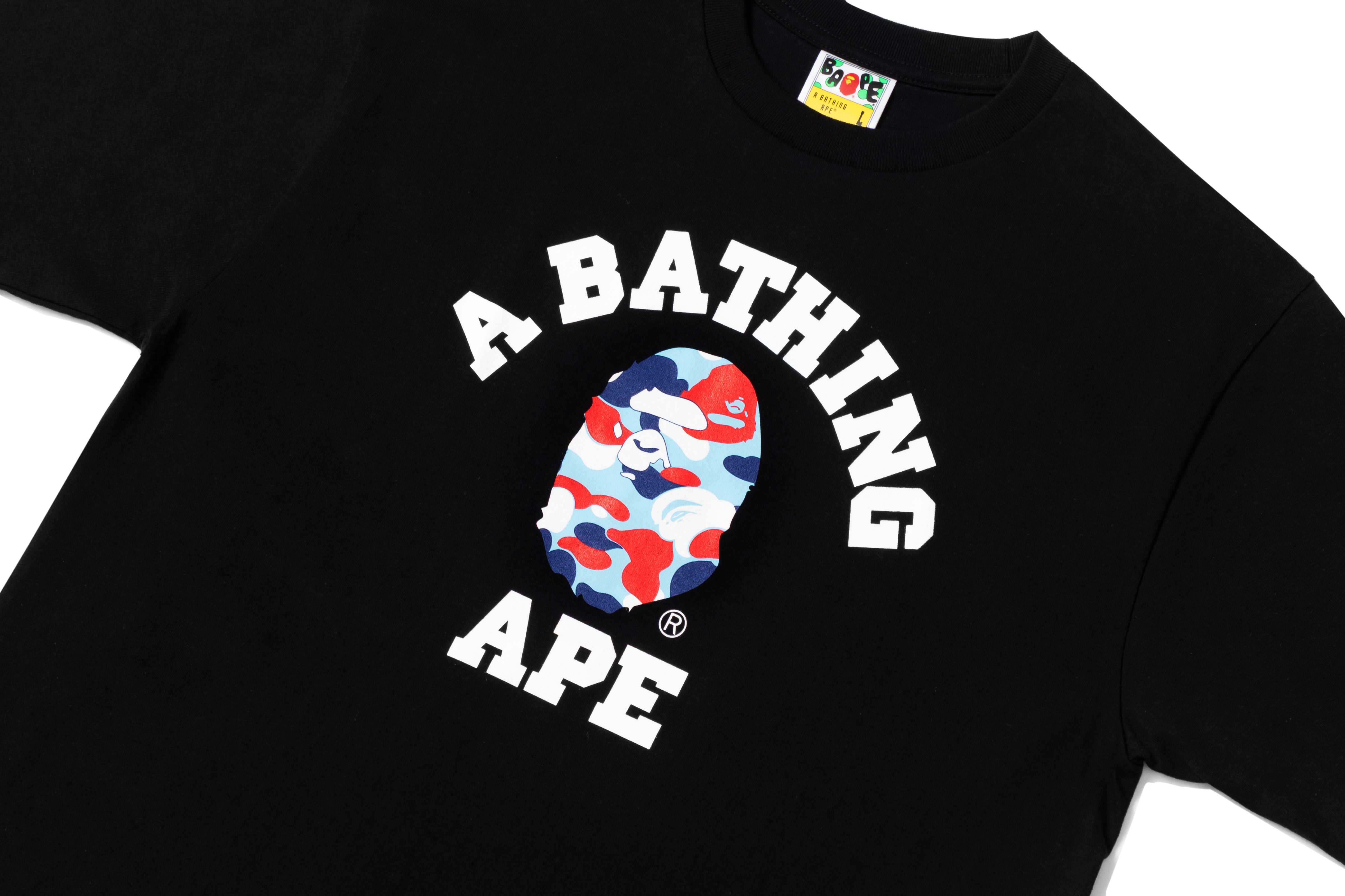 BAPE STORE PARIS 6TH ANNIV. COLLEGE TEE – eu.bape.com