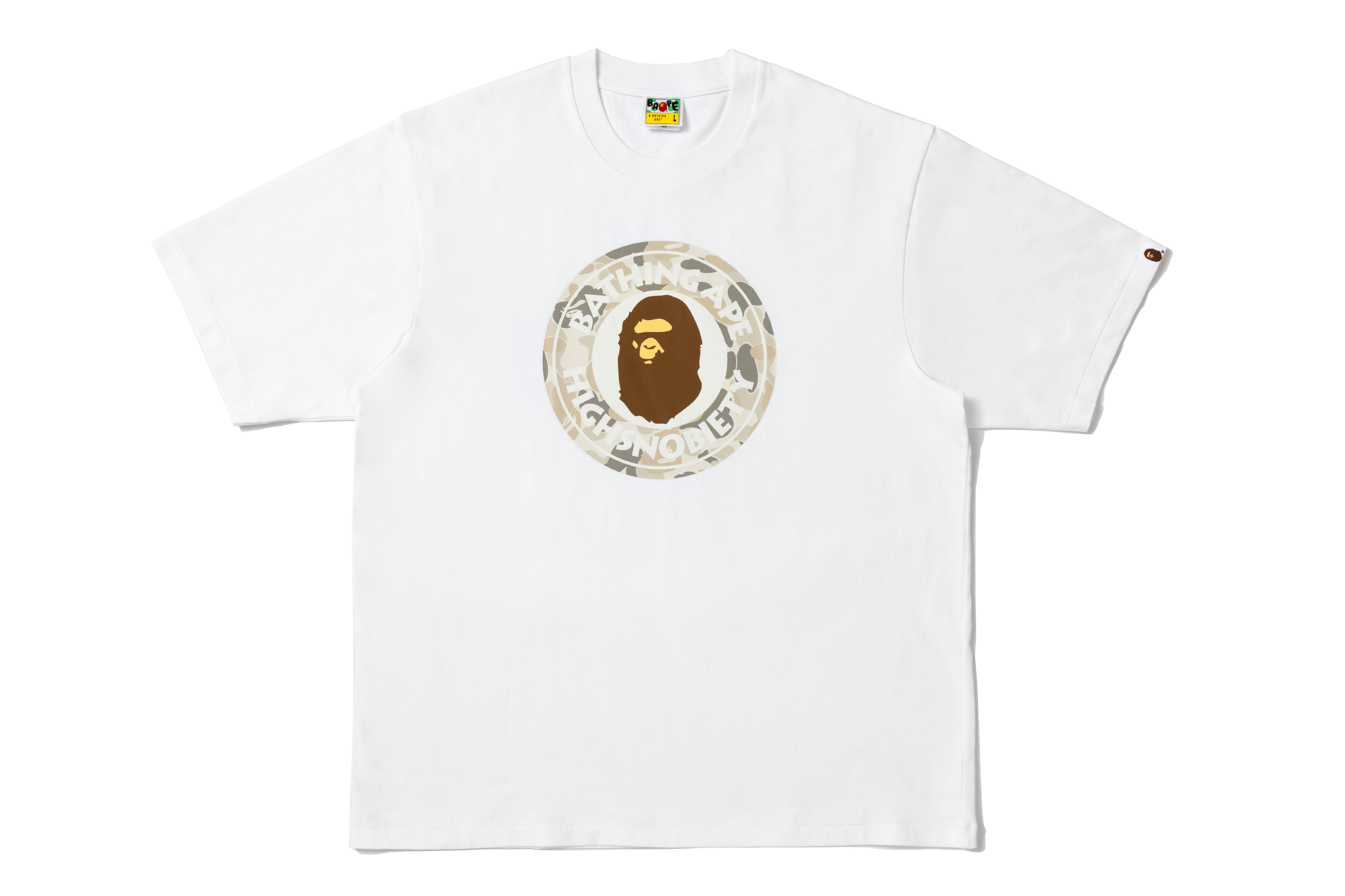 BAPE X HIGHSNOBIETY CAMO BUSY WORKS RELAXED FIT TEE – eu.bape.com