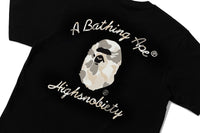BAPE X HIGHSNOBIETY MULTI LOGO RELAXED FIT TEE