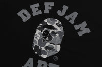 BAPE X DEF JAM CAMO COLLEGE RELAXED FIT TEE