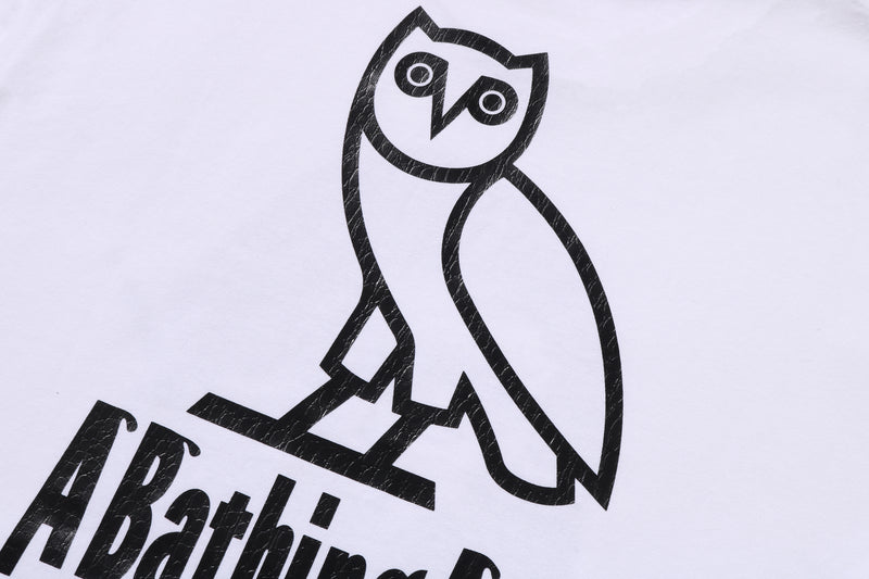 BAPE X OVO OVO STA CROCODILE PRINT TEE