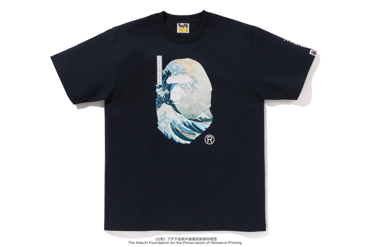 BAPE X UKIYO-E - APE HEAD TEE #1