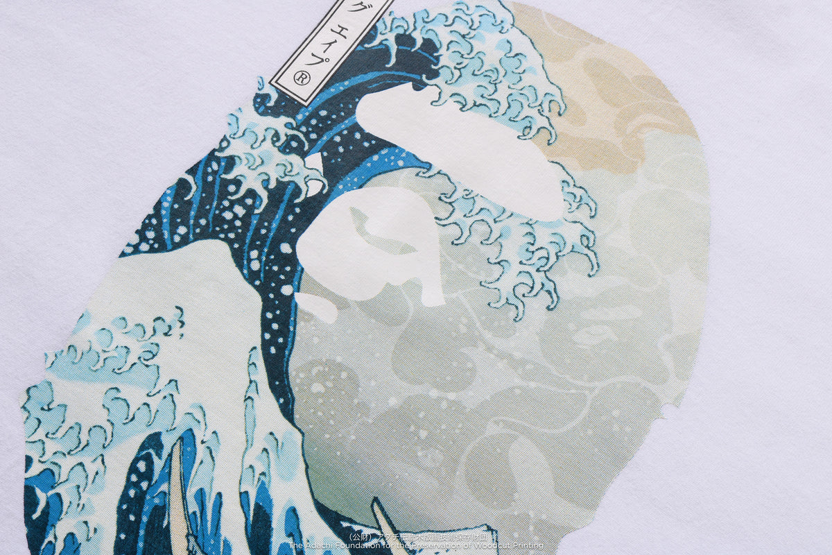 BAPE X UKIYO-E - APE HEAD TEE #1