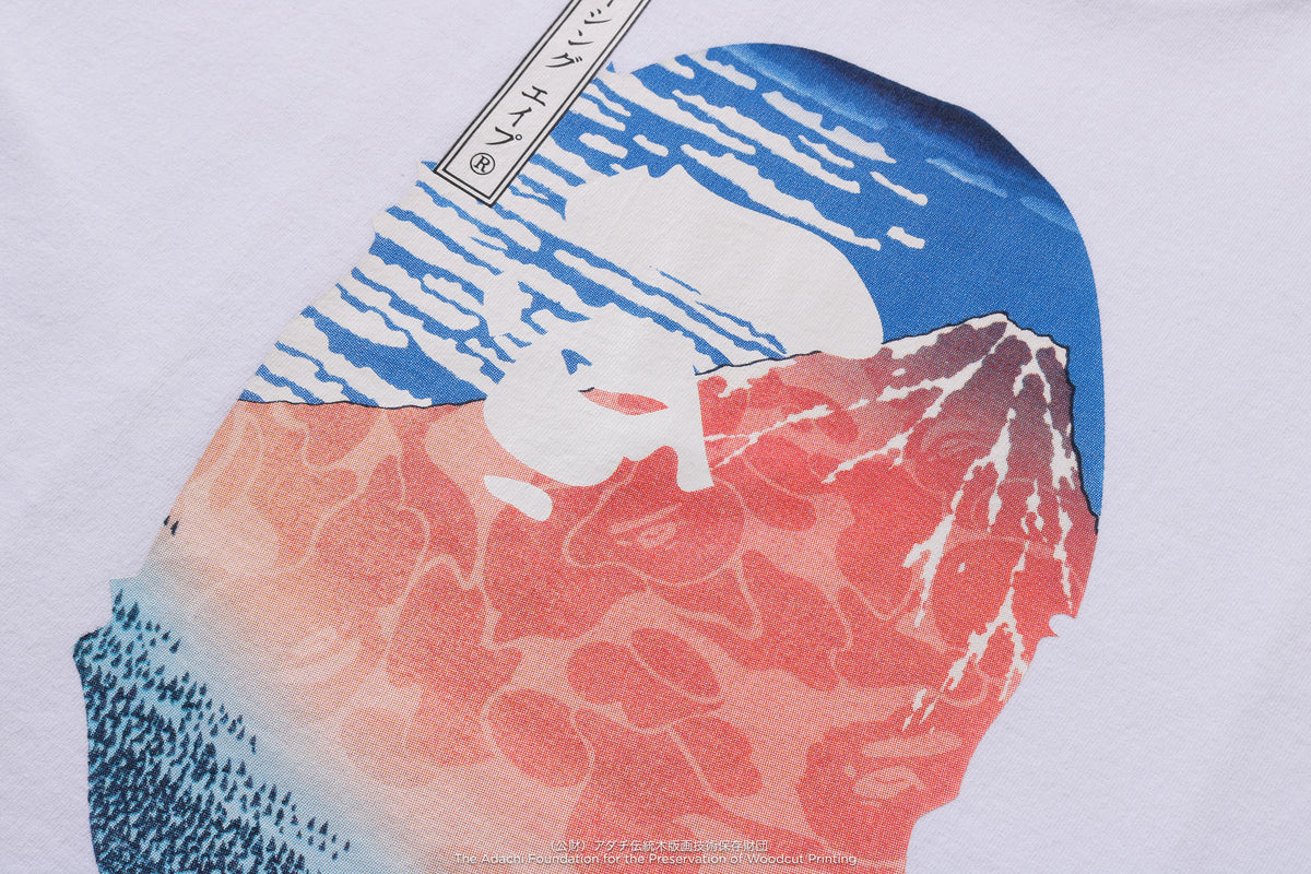 BAPE X UKIYO-E - APE HEAD TEE #2