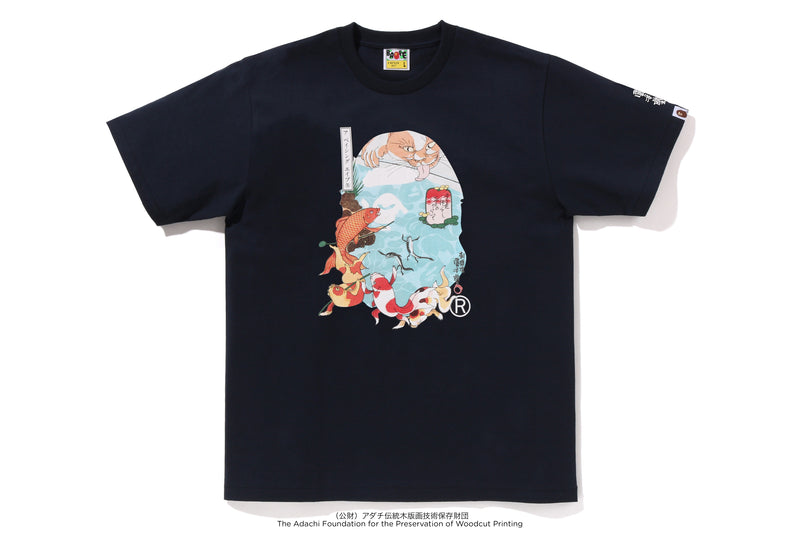 BAPE X UKIYO-E - APE HEAD TEE #4