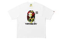 BAPE X CR7 LIFE GRAPHIC A BATHING APE RELAXED FIT TEE #2
