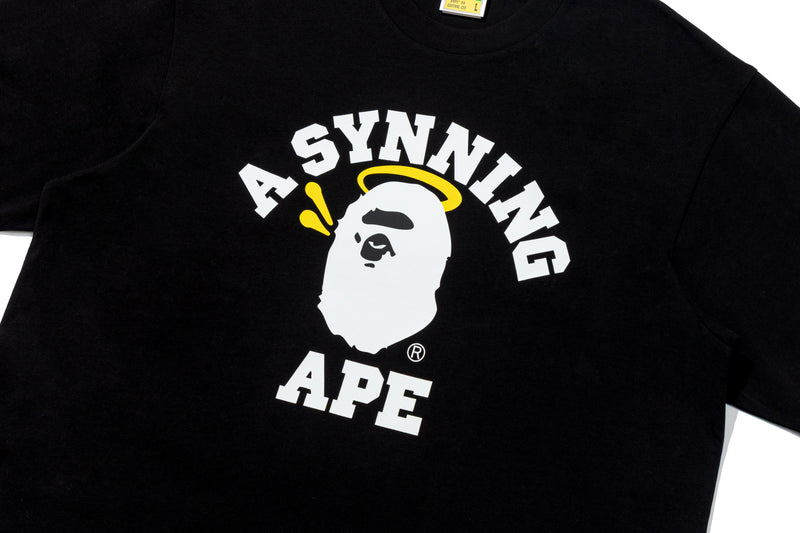 BAPE X SPOTIFY BY CENTRAL CEE COLLEGE RELAXED FIT TEE