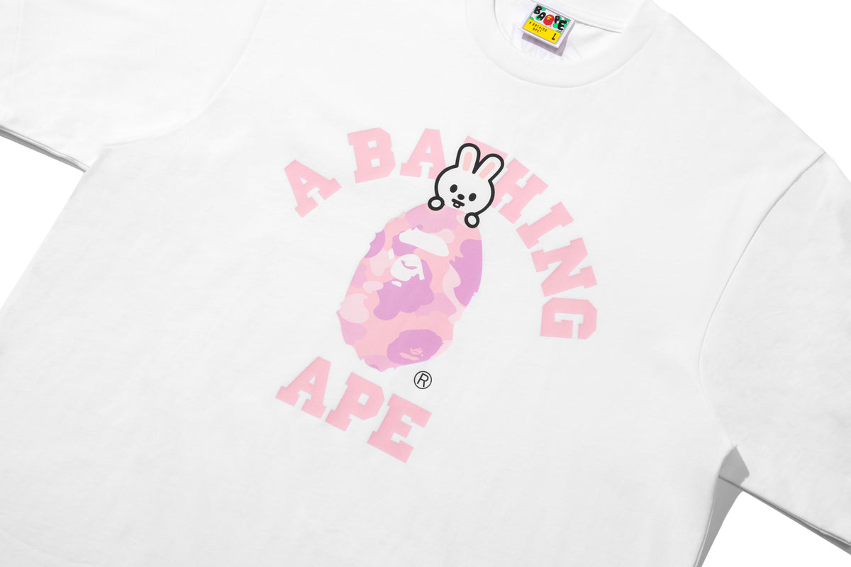 BAPE X STRAY KIDS LEEBIT COLLEGE TEE