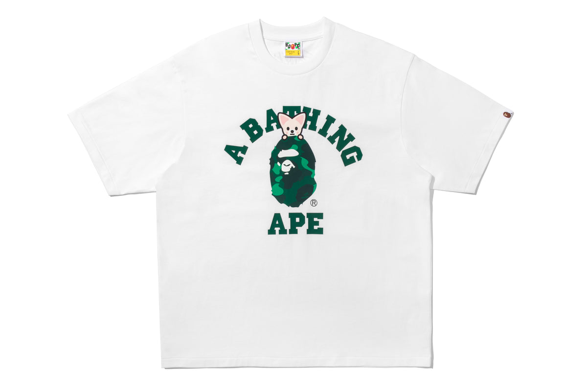 BAPE X STRAY KIDS FOXI.NY COLLEGE TEE