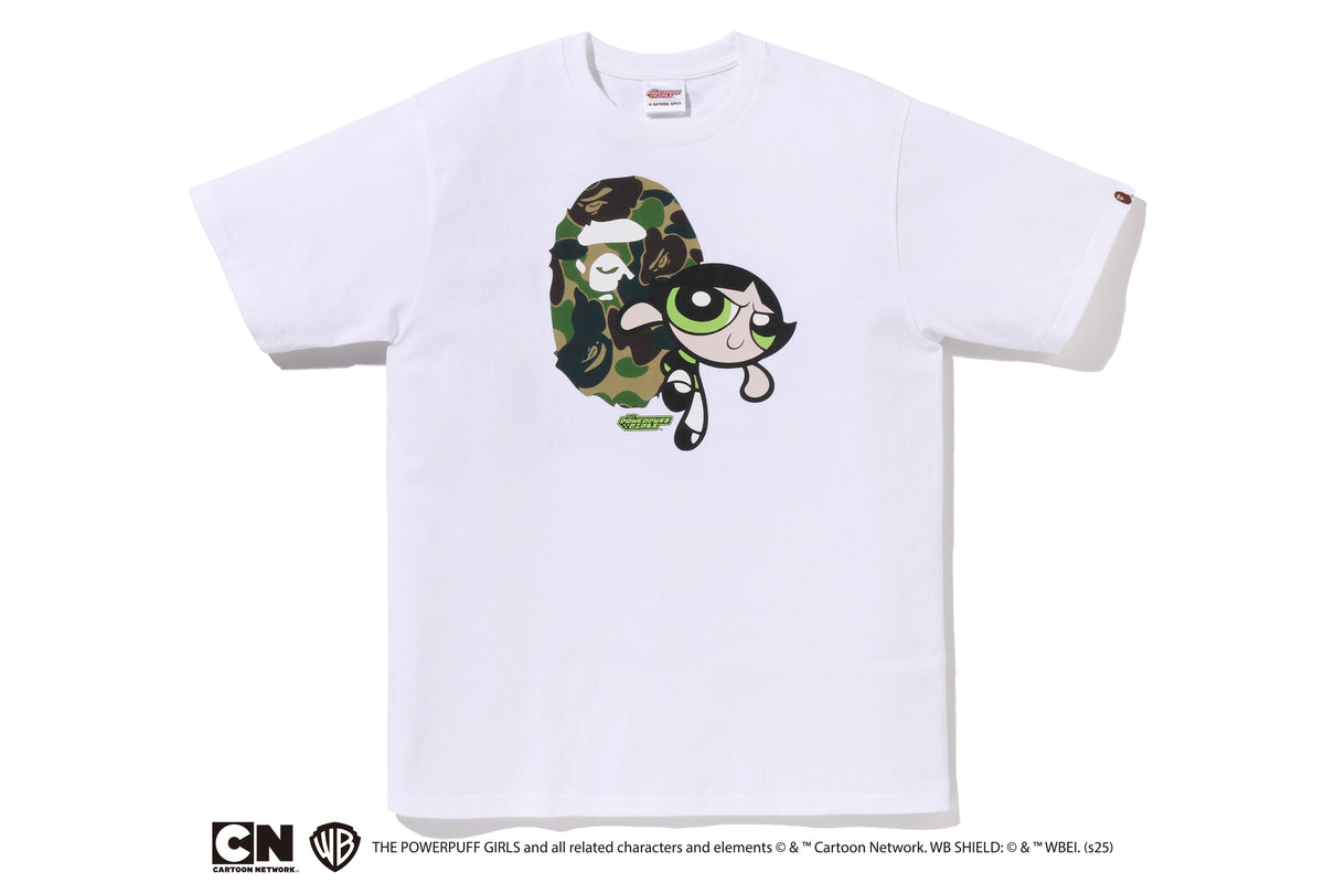BAPE X THE POWERPUFF GIRLS BUTTERCUP TEE