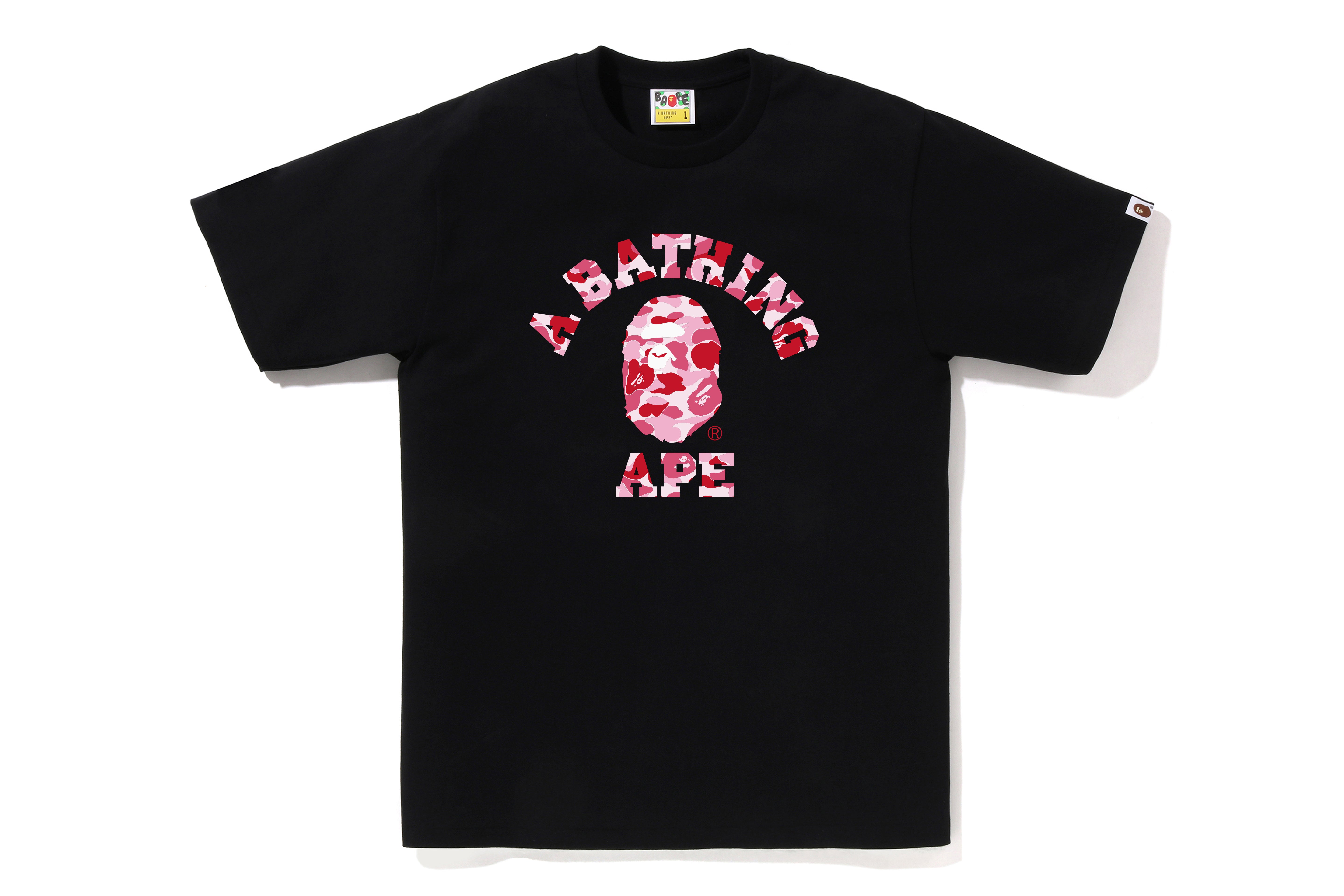 ABC CAMO COLLEGE TEE – eu.bape.com