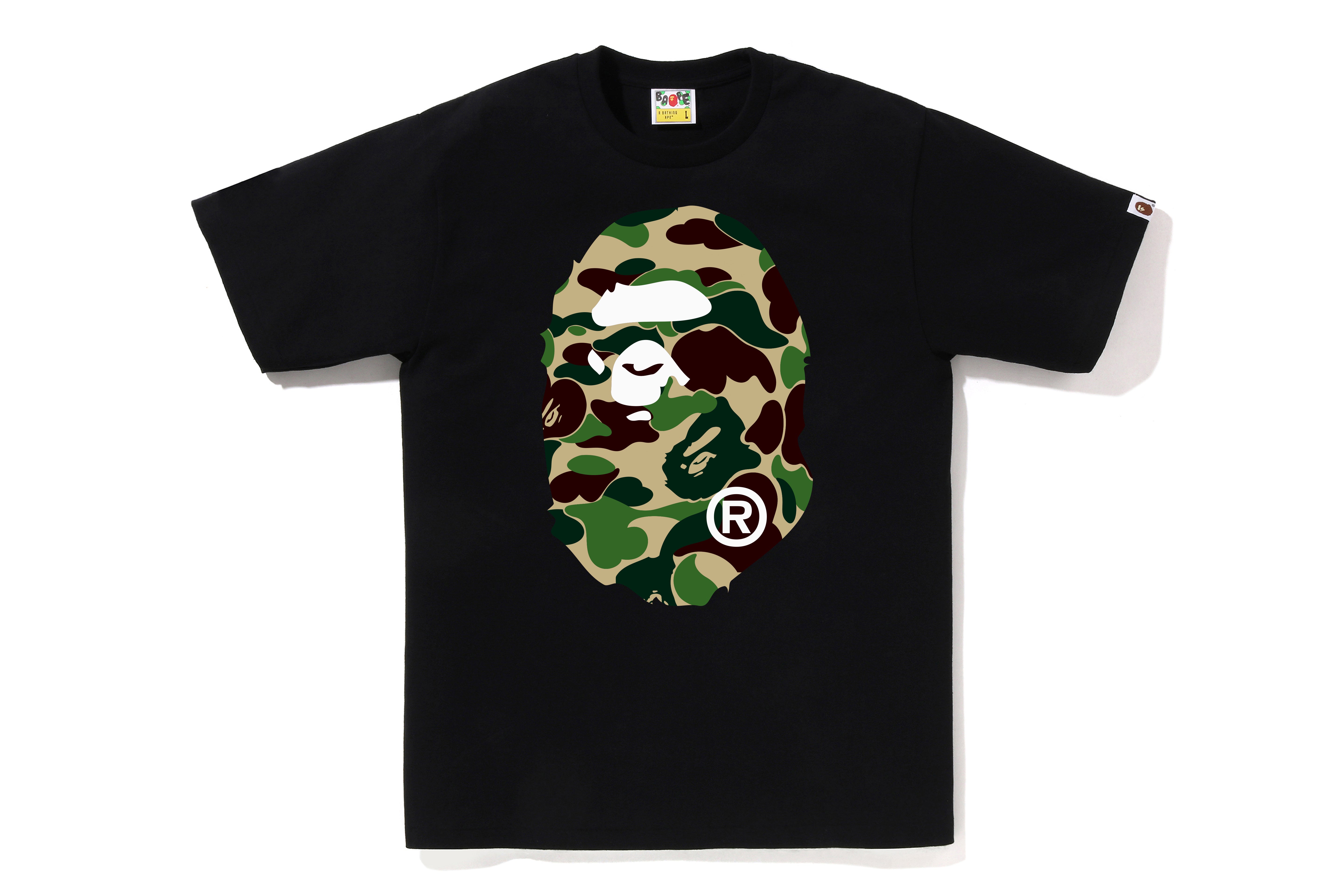 トップス 00s A BATHING APE big abc camo shirt ABC CAMO BIG APE HEAD TEE – eu.bape.com
