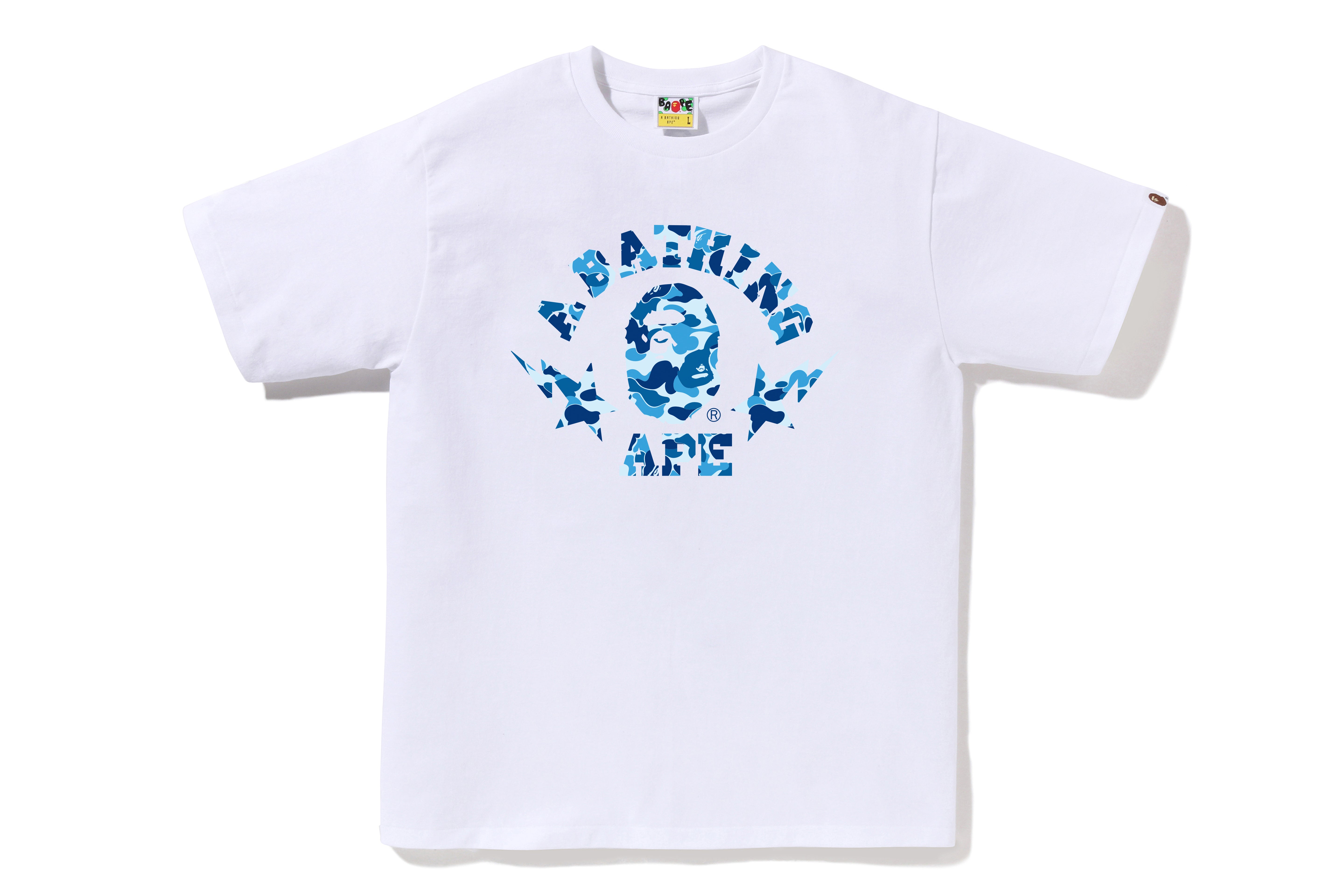 ABC CAMO STA COLLEGE TEE – eu.bape.com