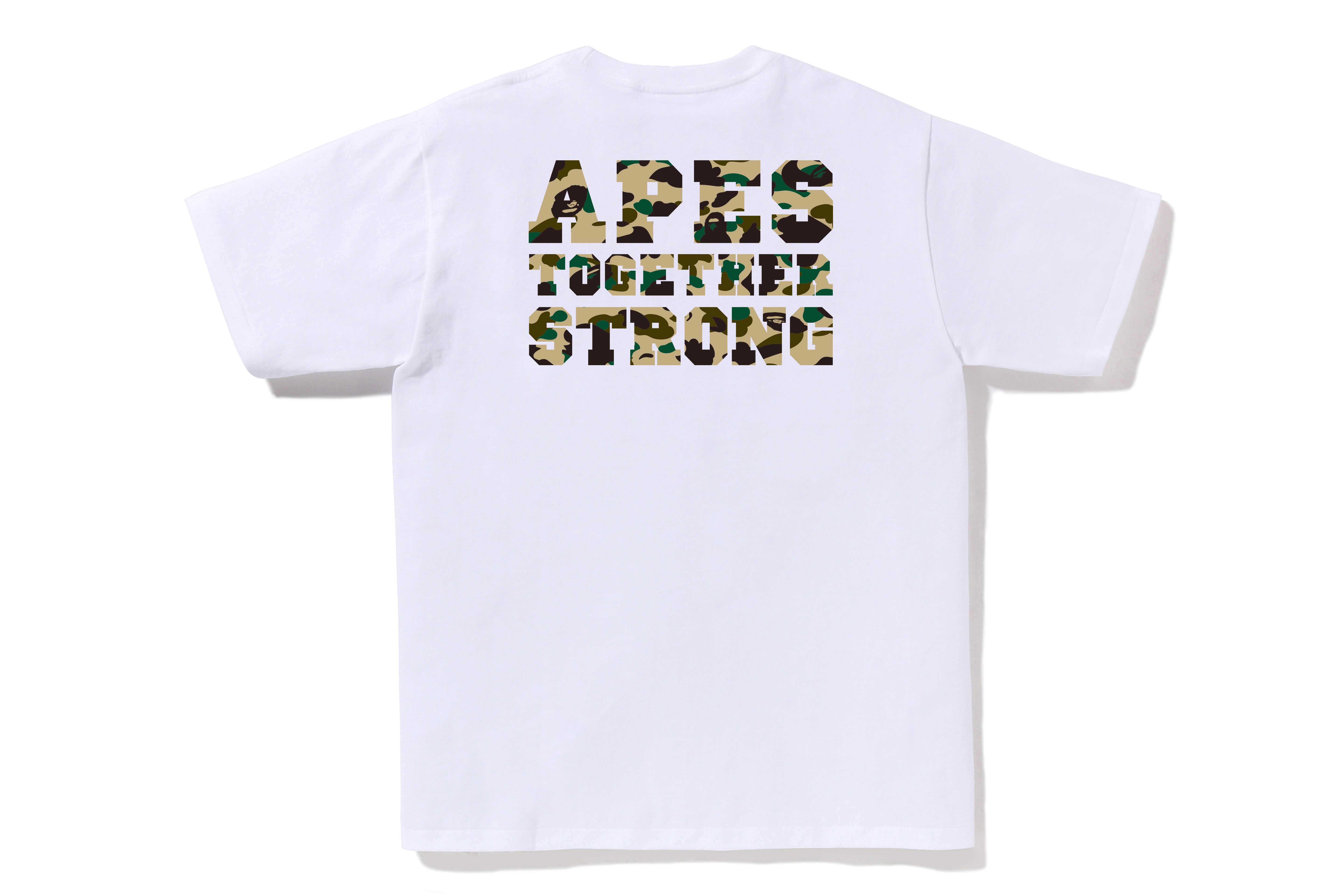 1ST CAMO COLLEGE ATS TEE – eu.bape.com