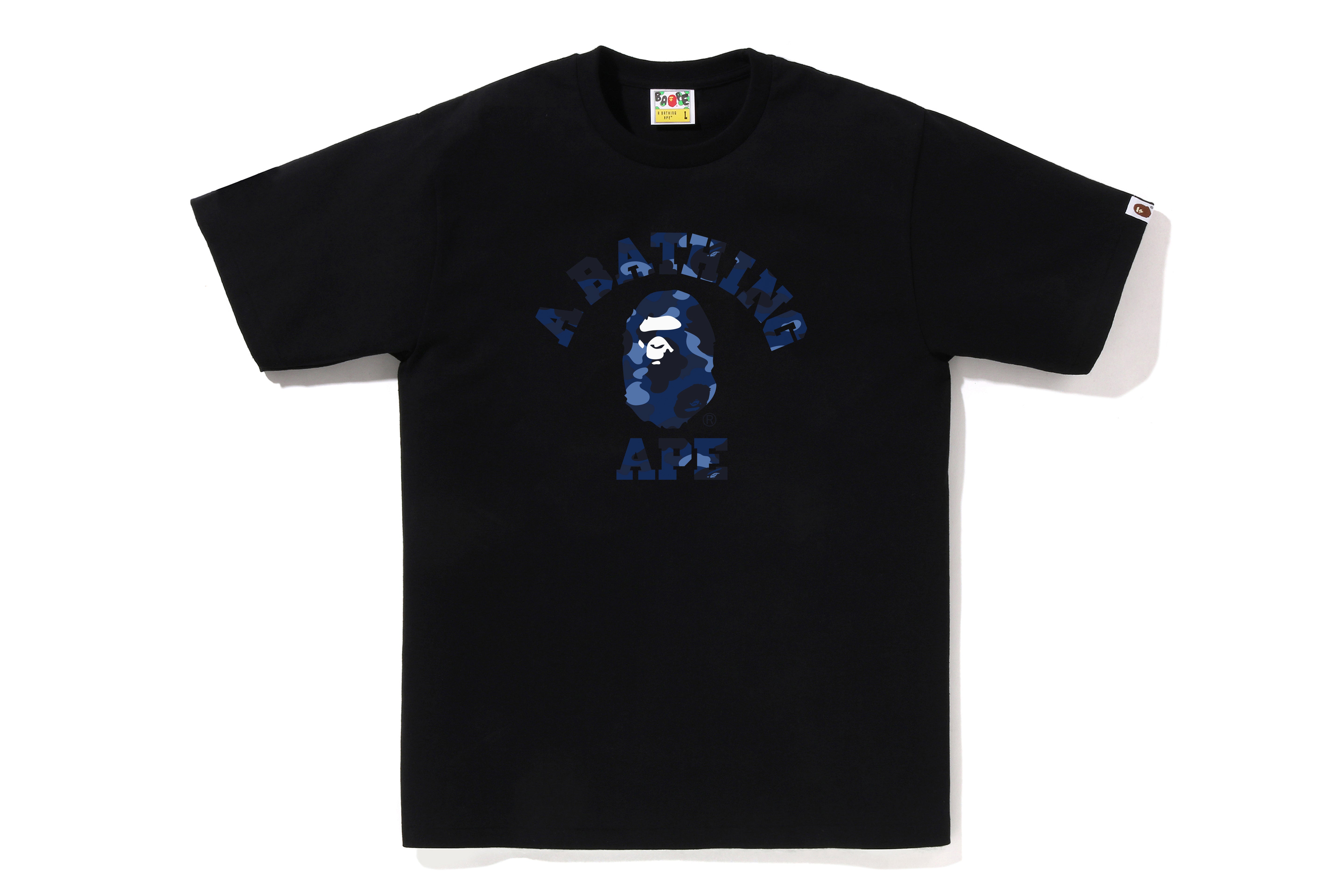 COLOR CAMO COLLEGE TEE – eu.bape.com