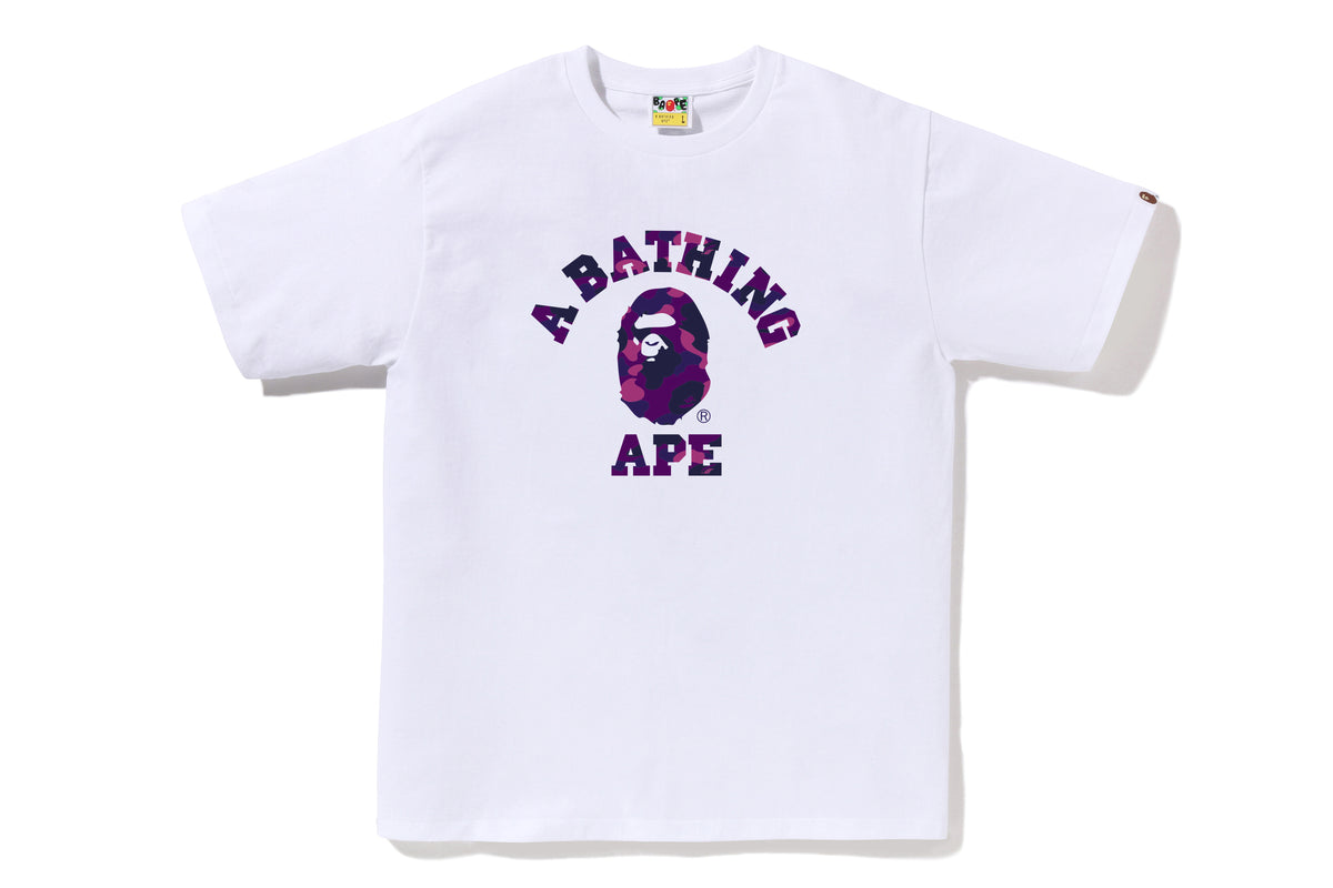 COLOR CAMO COLLEGE TEE