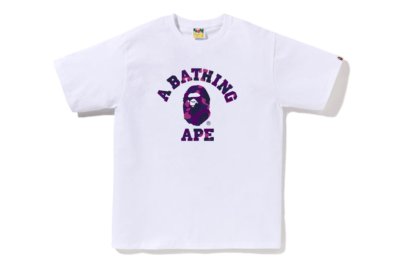 COLOR CAMO COLLEGE TEE