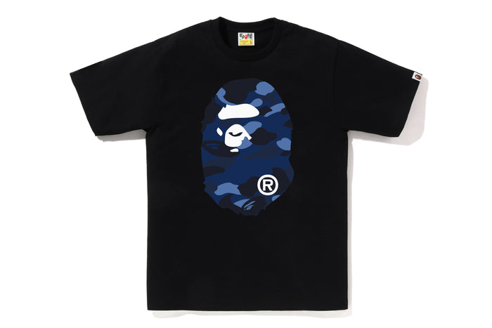 COLOR CAMO BIG APE HEAD TEE