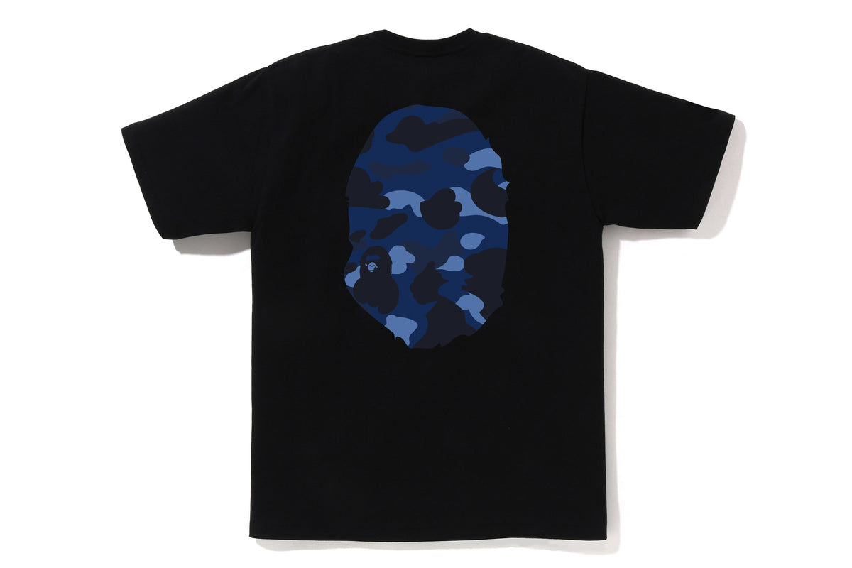 COLOR CAMO BIG APE HEAD TEE