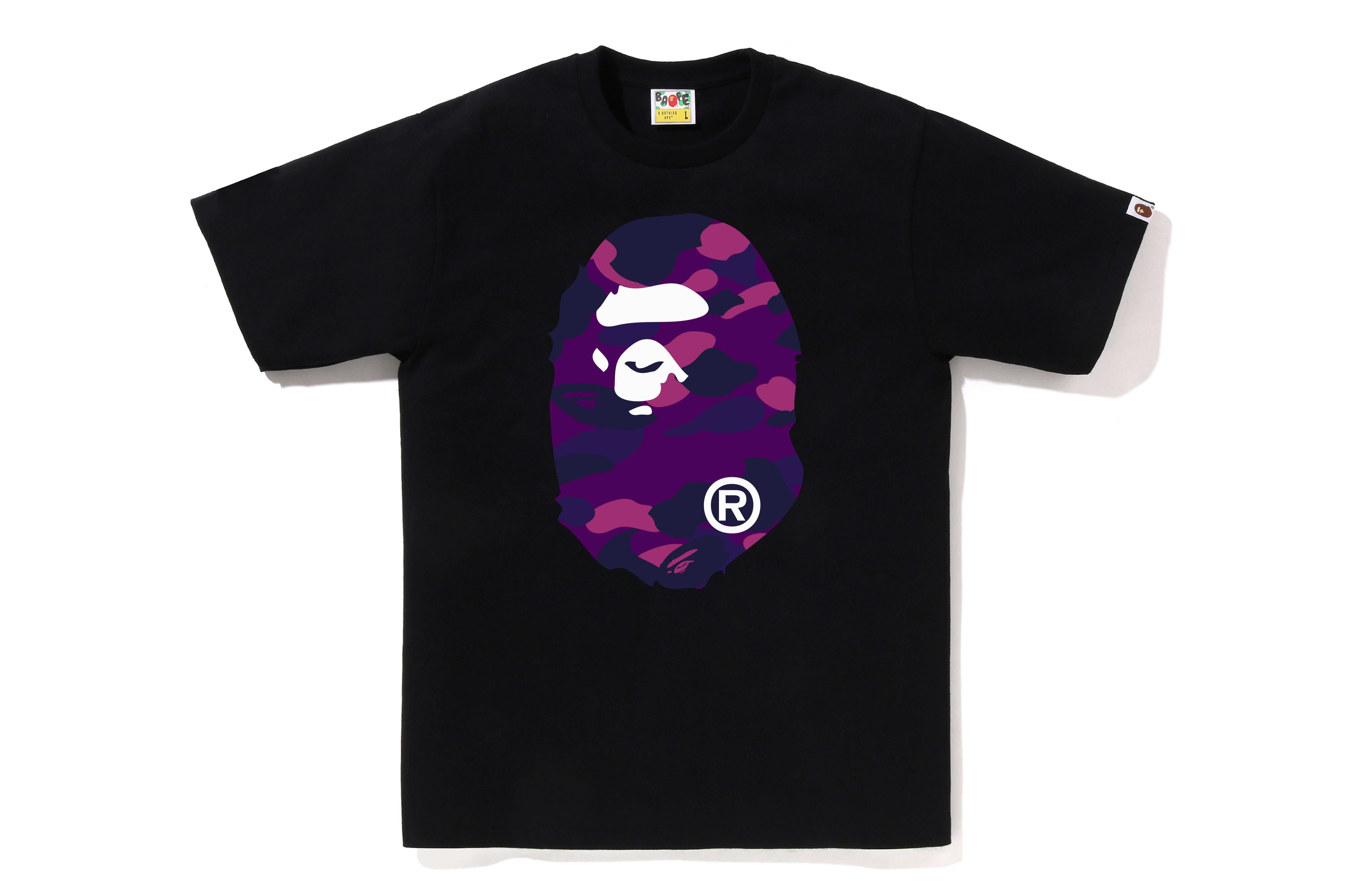 トップス COLOR CAMO BIG APE HEAD TEE COLOR CAMO BIG APE HEAD TEE – eu.bape.com