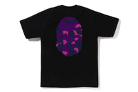 COLOR CAMO BIG APE HEAD TEE