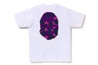 COLOR CAMO BIG APE HEAD TEE