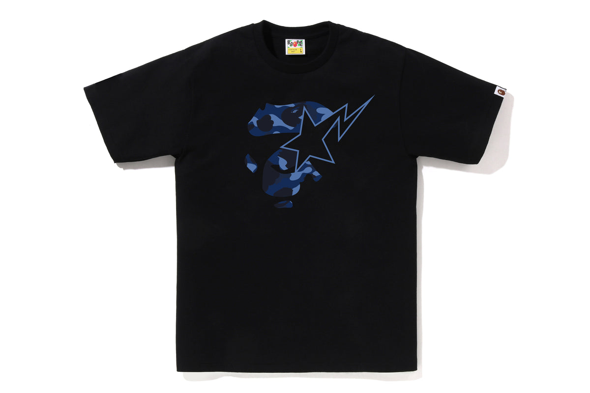COLOR CAMO APE FACE STA TEE