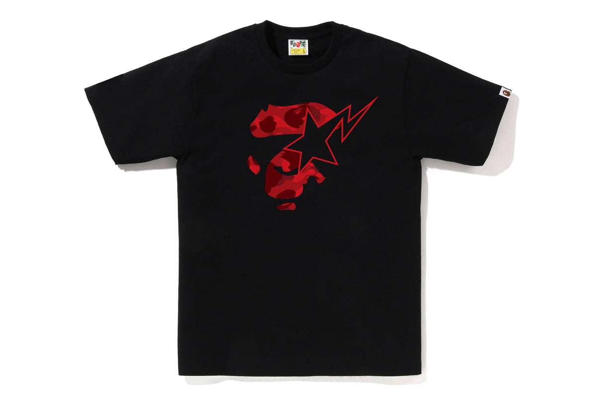 COLOR CAMO APE FACE STA TEE