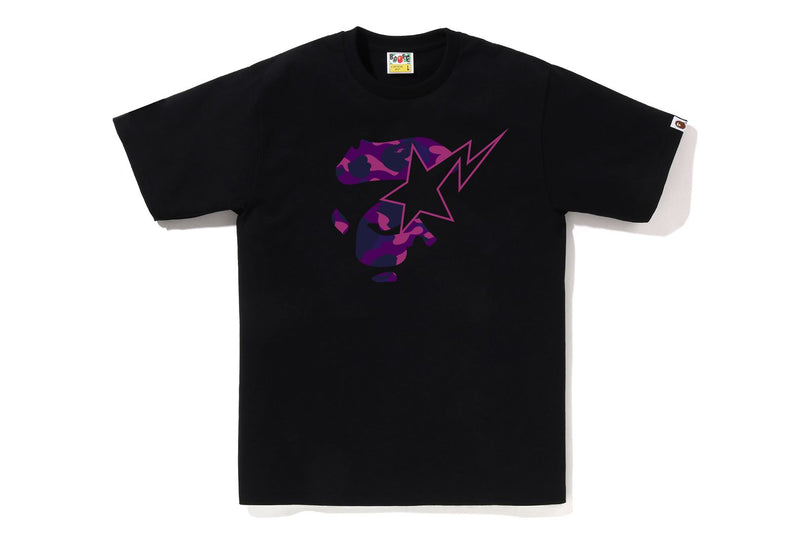 COLOR CAMO APE FACE STA TEE