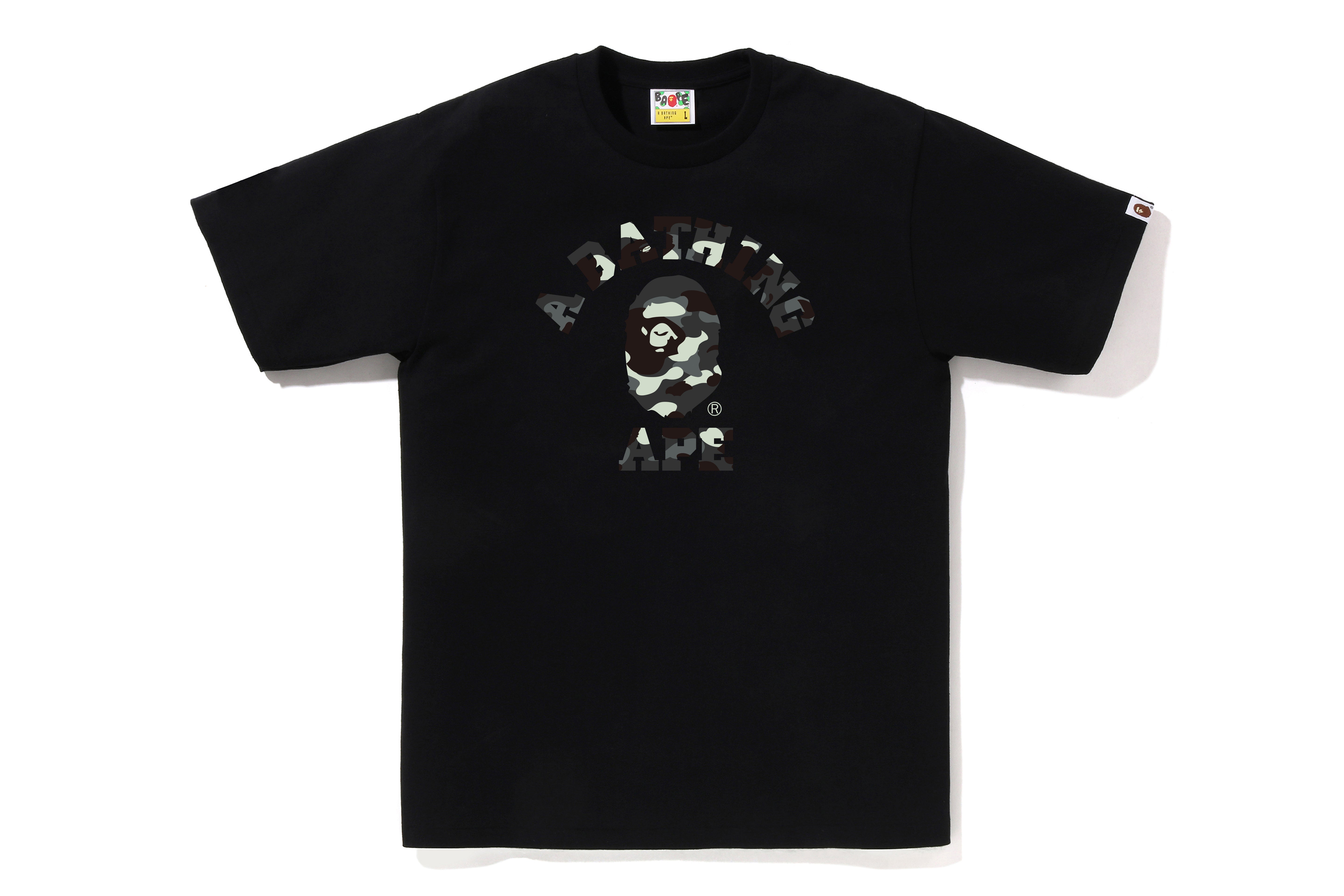 CITY CAMO COLLEGE TEE – eu.bape.com
