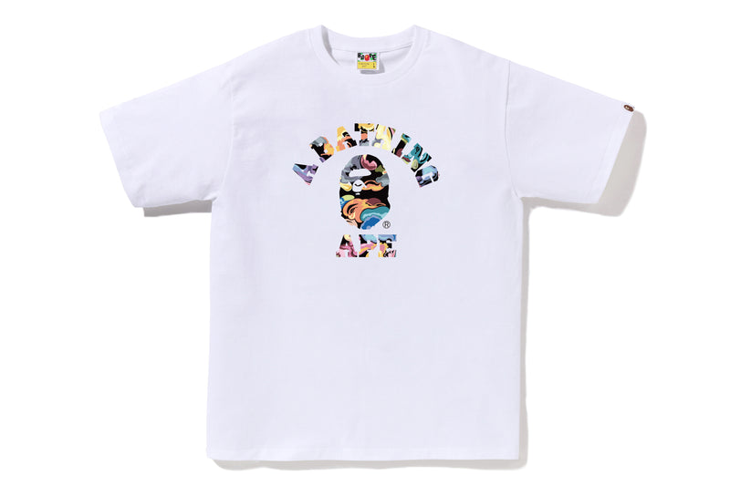 ART CAMO COLLEGE TEE