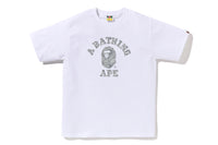 0ZXTEM039101P/WILD LEOPARD PATTERN COLLEGE TEE M