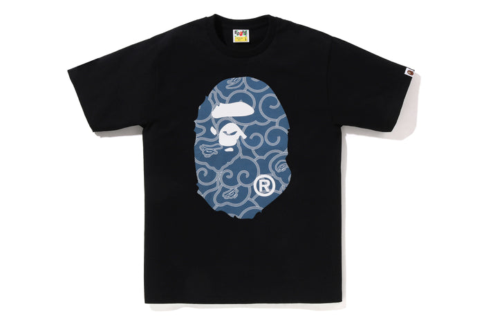 JAPANESE CLOUD CAMO BIG APE HEAD TEE