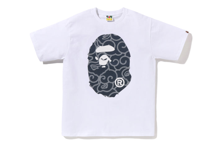 JAPANESE CLOUD CAMO BIG APE HEAD TEE