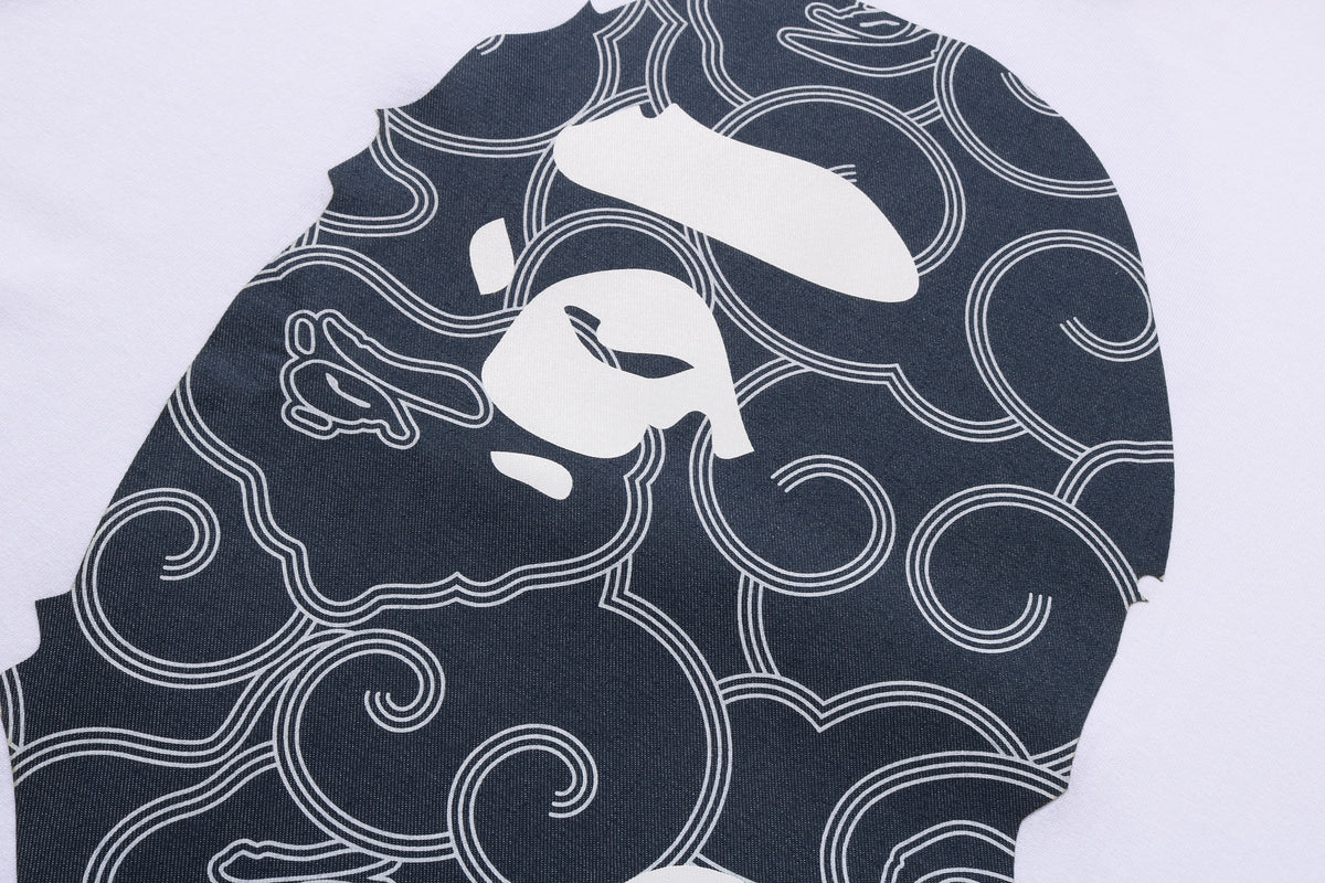 JAPANESE CLOUD CAMO BIG APE HEAD TEE