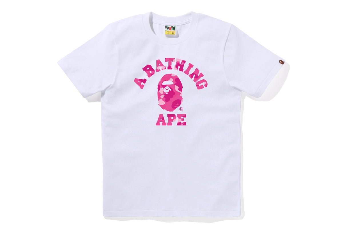 COLOR CAMO COLLEGE TEE LADIES